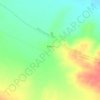 Топографическая карта Борлы, высота, рельеф
