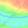 Топографическая карта Покрово-Иртышское, высота, рельеф