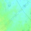 Топографическая карта урочище Смолякова Ляга, высота, рельеф