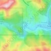 Топографическая карта Crystal Lake, высота, рельеф