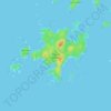 Топографическая карта Triquet Island, высота, рельеф