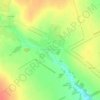 Топографическая карта Средний Пшалым, высота, рельеф