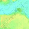 Топографическая карта Лошаковка, высота, рельеф