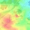 Топографическая карта Смоленское, высота, рельеф