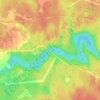 Топографическая карта Лесная речка, высота, рельеф