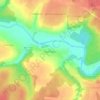 Топографическая карта Ивантиново, высота, рельеф