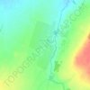 Топографическая карта Шильнебаш, высота, рельеф