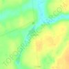 Топографическая карта Вишневое, высота, рельеф