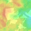 Топографическая карта Семёново, высота, рельеф