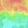 Топографическая карта Явас, высота, рельеф
