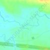 Топографическая карта Кутьино, высота, рельеф