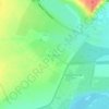 Топографическая карта Светлое Поле, высота, рельеф