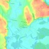 Топографическая карта Кобеляки, высота, рельеф