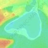 Топографическая карта озеро Коробейниково, высота, рельеф