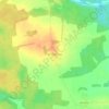 Топографическая карта Васильева Гора, высота, рельеф