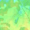 Топографическая карта Ябдино, высота, рельеф