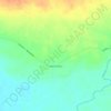 Топографическая карта Афонькино, высота, рельеф