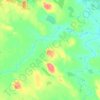Топографическая карта Муезерка, высота, рельеф
