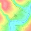 Топографическая карта Казарь, высота, рельеф