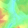 Топографическая карта Атманов Угол, высота, рельеф