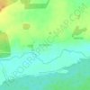 Топографическая карта Арсеновичи, высота, рельеф