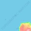 Топографическая карта Palheiro da Terra, высота, рельеф