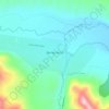 Топографическая карта Мугур-Аксы, высота, рельеф