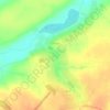 Топографическая карта Ободы, высота, рельеф