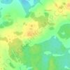 Топографическая карта Котово, высота, рельеф