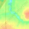 Топографическая карта Бобрик, высота, рельеф