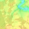 Топографическая карта Прокунино, высота, рельеф