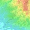 Топографическая карта Жарки, высота, рельеф