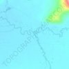 Топографическая карта Аргамджи, высота, рельеф