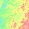 Топографическая карта Большая Бушунга, высота, рельеф