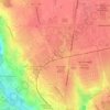 Топографическая карта Аллея 65 лет победы, высота, рельеф