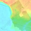 Топографическая карта Ировский бор, высота, рельеф