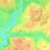 Топографическая карта Ямонтово, высота, рельеф