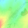 Топографическая карта Трудовой, высота, рельеф