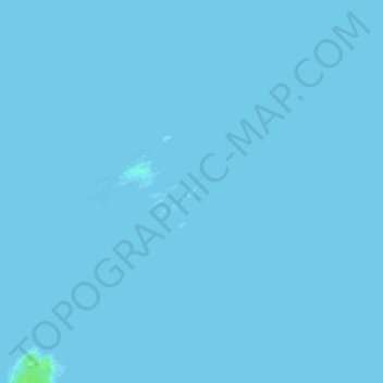 Топографическая карта Eastern Island, высота, рельеф