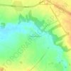 Топографическая карта Верхние Кармачи, высота, рельеф