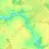 Топографическая карта Юркино, высота, рельеф