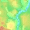 Топографическая карта Бурово, высота, рельеф