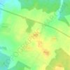 Топографическая карта Соболево, высота, рельеф