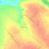 Топографическая карта Варваровка, высота, рельеф