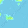 Топографическая карта Seal Island, высота, рельеф