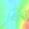 Топографическая карта Малый Красный Яр, высота, рельеф