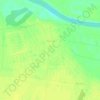 Топографическая карта Якуши, высота, рельеф