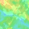 Топографическая карта Голчаново, высота, рельеф