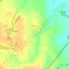 Топографическая карта Мамоново, высота, рельеф