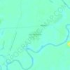 Топографическая карта Песочное Канаково, высота, рельеф